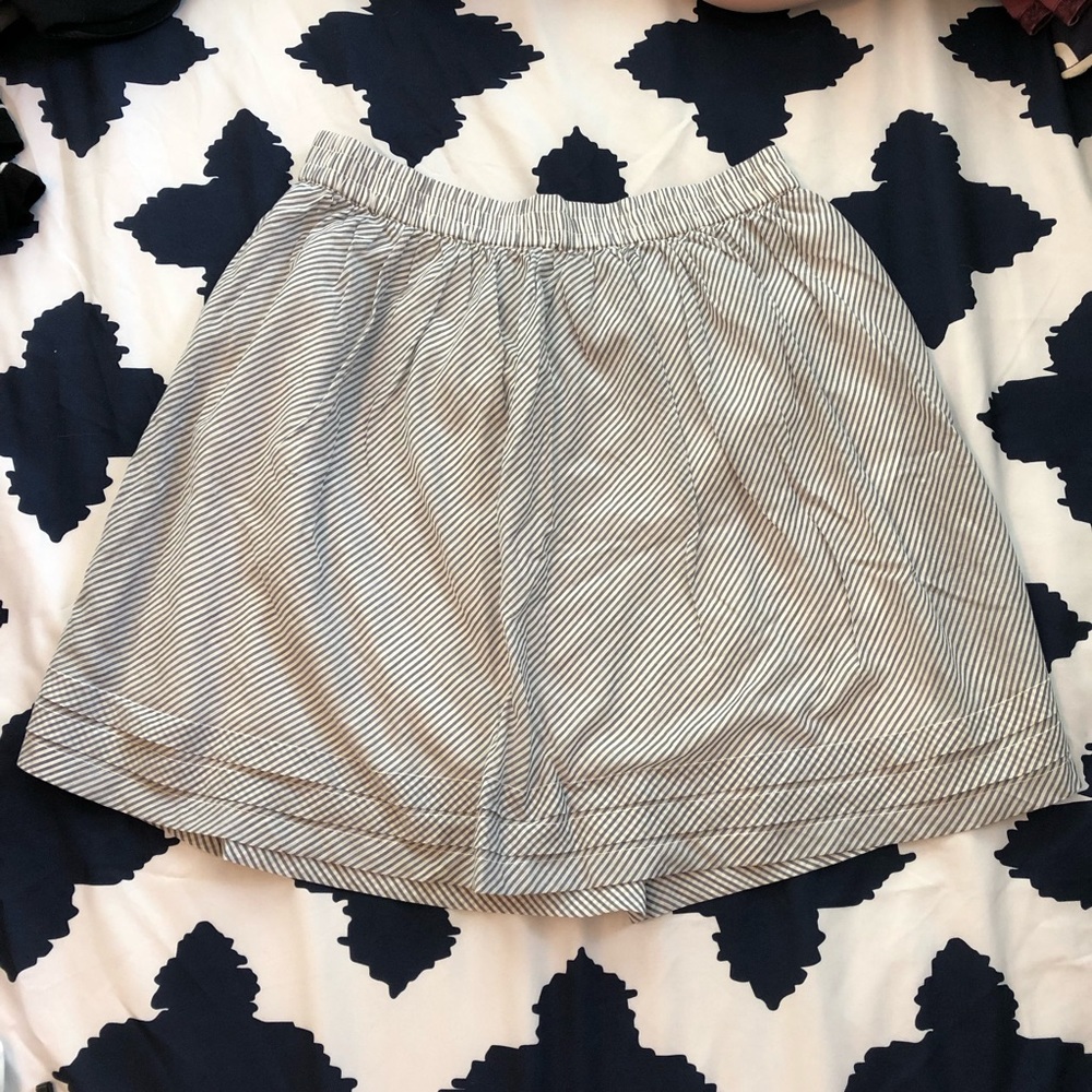 LIKE NEW GAP Factory Striped Skirt Lined XS